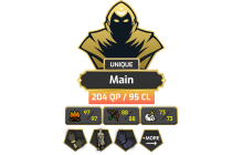 Ironman | Main | TTL: 1628 | CL: 95 | QP: 204 [B Gloves, Defender, Graceful, MM2, Mithril Gloves, MA1 & MA2, MM1 + MORE!]