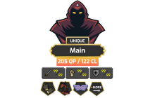 Main | Staker | TTL: 1389 | CL: 122 | QP: 205 [99 STR, B Gloves, DS2, Piety, Max Melee, Mithril Gloves, MM1, Ava's, DT1 + MORE!]