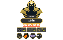 Main | Staker | TTL: 2250 | CL: 126 | QP: 303 [99 MAGE, 99 RAN, 99 STR, B Gloves, Defender, DS2, Fire Cape, Piety + MORE!]