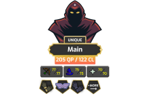 Main | Staker | TTL: 1362 | CL: 122 | QP: 205 [99 STR, B Gloves, DS2, Piety, Max Melee, Mithril Gloves, MM1, Lunars + MORE!]