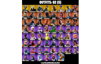 UNIQUE - The Reaper, Take The L  [62 Skins, 43 Axes, 68 Emotes, 57 Gliders and MORE!]