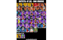 UNIQUE - Travis Scott,  OG STW [47 Skins, 500 Vbucks, 48 Axes, 55 Emotes, 57 Gliders and MORE!]