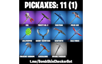 UNIQUE -  Royale Knight , Blue Squire  [15 Skins, 11 Axes, 16 Emotes, 14 Gliders and MORE!]