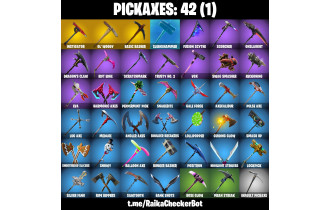 UNIQUE - Sparkle Specialist , The Reaper  [58 Skins, 250 Vbucks, 42 Axes, 58 Emotes, 50 Gliders and MORE!]