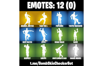 UNIQUE - Mission Specialist ,  Take The L  [14 Skins, 250 Vbucks, 10 Axes, 12 Emotes, 13 Gliders and MORE!]