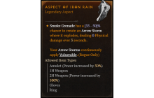 Aspect of Iron Rain [Max Roll]