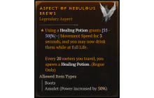 Aspect of Nebulous Brews [Max Roll]