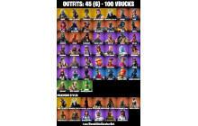 UNIQUE -  Trailblazer ,  Freestylin [45 Skins, 100 Vbucks, 28 Axes, 40 Emotes, 38 Gliders and MORE!]