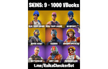 UNIQUE - OG STW, Take The L [9 Skins, 1000 Vbucks, 6 Axes, 8 Emotes, 10 Gliders and MORE!]