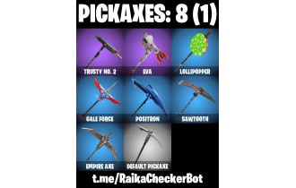 UNIQUE - The Reaper, Take The L  [16 Skins, 50 Vbucks, 8 Axes, 12 Emotes, 11 Gliders and MORE!]