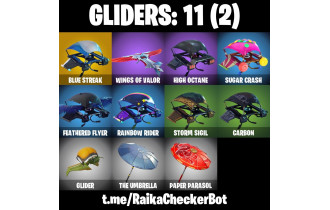 UNIQUE - The Reaper, Take The L  [16 Skins, 50 Vbucks, 8 Axes, 12 Emotes, 11 Gliders and MORE!]