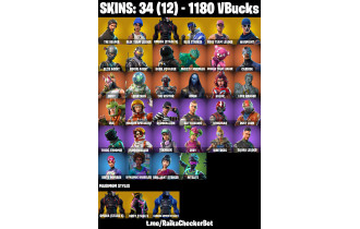 UNIQUE - The Reaper,  Take The L  [34 Skins, 1180 Vbucks, 17 Axes, 41 Emotes, 21 Gliders and MORE!]