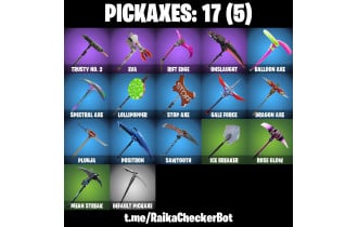 UNIQUE - The Reaper,  Take The L  [34 Skins, 1180 Vbucks, 17 Axes, 41 Emotes, 21 Gliders and MORE!]