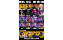 UNIQUE - Snap,  Take The L  [16 Skins, 350 Vbucks, 18 Axes, 14 Emotes, 20 Gliders and MORE!]