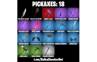 UNIQUE - Snap,  Take The L  [16 Skins, 350 Vbucks, 18 Axes, 14 Emotes, 20 Gliders and MORE!]