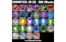 UNIQUE - Take The L, Cuddle Team Leader  [28 Skins, 300 Vbucks, 3 Axes, 8 Emotes, 6 Gliders and MORE!]