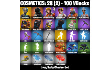 UNIQUE - Take The L, Elite Agent  [6 Skins, 100 Vbucks, 4 Axes, 6 Emotes, 7 Gliders and MORE!]