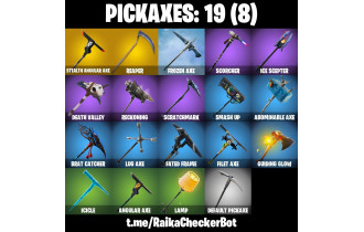 UNIQUE - Stealth Reflex,  Reflex  [26 Skins, 150 Vbucks, 19 Axes, 21 Emotes, 21 Gliders and MORE!]