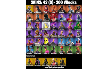 UNIQUE - Rogue Agent ,  Take The L  [42 Skins, 200 Vbucks, 40 Axes, 40 Emotes, 36 Gliders and MORE!]