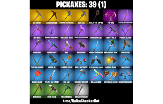 UNIQUE - The Reaper,  Take The L  [55 Skins, 20 Vbucks, 39 Axes, 72 Emotes, 38 Gliders and MORE!]