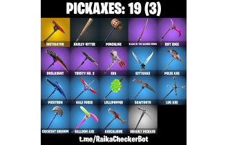 UNIQUE - The Reaper,  Take The L  [25 Skins, 450 Vbucks, 19 Axes, 26 Emotes, 26 Gliders and MORE!]