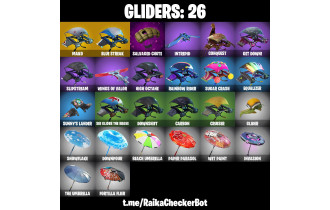 UNIQUE - The Reaper,  Take The L  [25 Skins, 450 Vbucks, 19 Axes, 26 Emotes, 26 Gliders and MORE!]