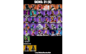 UNIQUE - Dark Voyager, Take The L  [31 Skins, 26 Axes, 30 Emotes, 22 Gliders and MORE!]