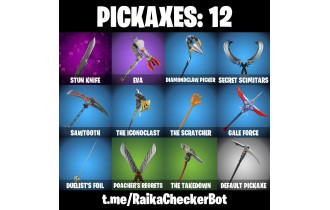 UNIQUE -  Blue Team Leader ,  Take The L  [13 Skins, 450 Vbucks, 12 Axes, 20 Emotes, 15 Gliders and MORE!]