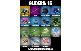 UNIQUE -  Blue Team Leader ,  Take The L  [13 Skins, 450 Vbucks, 12 Axes, 20 Emotes, 15 Gliders and MORE!]