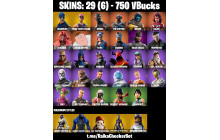 UNIQUE -  Peter Griffin, Valor [28 Skins, 750 Vbucks, 23 Axes, 34 Emotes, 28 Gliders and MORE!]