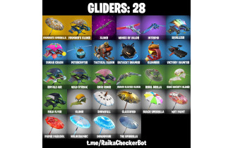 UNIQUE -  Peter Griffin, Valor [28 Skins, 750 Vbucks, 23 Axes, 34 Emotes, 28 Gliders and MORE!]