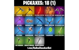 UNIQUE - Psyche Bandit,  Diamond Pony  [12 Skins, 5800 Vbucks, 18 Axes, 14 Emotes, 19 Gliders and MORE!]