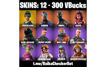 UNIQUE -  Trailblazer ,  Take The L  [12 Skins, 300 Vbucks, 11 Axes, 24 Emotes, 15 Gliders and MORE!]