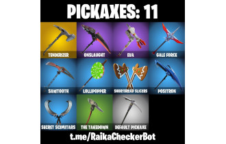 UNIQUE -  Trailblazer ,  Take The L  [12 Skins, 300 Vbucks, 11 Axes, 24 Emotes, 15 Gliders and MORE!]