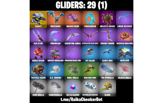 UNIQUE - Prodigy, Paradigm (Reality-659)  [19 Skins, 1500 Vbucks, 26 Axes, 21 Emotes, 29 Gliders and MORE!]