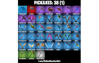 UNIQUE -  Prodigy , Catalyst  [35 Skins, 250 Vbucks, 38 Axes, 49 Emotes, 46 Gliders and MORE!]