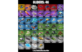 UNIQUE -  Prodigy , Catalyst  [35 Skins, 250 Vbucks, 38 Axes, 49 Emotes, 46 Gliders and MORE!]