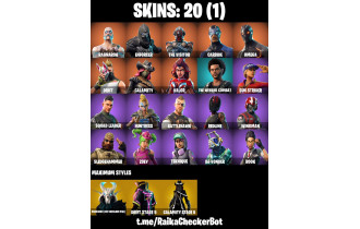 UNIQUE - Drift,  Ragnarok  [20 Skins,  Vbucks, 13 Axes, 17 Emotes, 14 Gliders and MORE!]