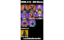 UNIQUE -  Carbide , Take The L [8 Skins, 250 Vbucks, 16 Axes, 17 Emotes, 15 Gliders and MORE!]