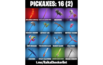 UNIQUE -  Carbide , Take The L [8 Skins, 250 Vbucks, 16 Axes, 17 Emotes, 15 Gliders and MORE!]