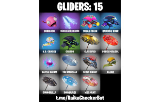 UNIQUE -  Carbide , Take The L [8 Skins, 250 Vbucks, 16 Axes, 17 Emotes, 15 Gliders and MORE!]