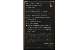 Battle Trance [ ⭐️ Affix: HIGH ROLL]