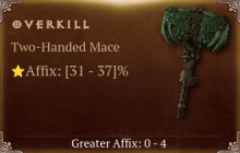 Overkill [ ⭐️ Affix: HIGH ROLL]