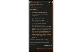 Lidless Wall [ ⭐️ Affix: HIGH ROLL]