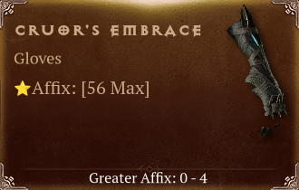 Cruor's Embrace [ ⭐️ Affix: MAX ROLL]