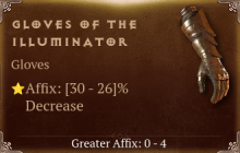 Gloves of the Illuminator [ ⭐️ Affix: HIGH ROLL]