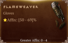 Flameweaver [ ⭐️ Affix: HIGH ROLL]