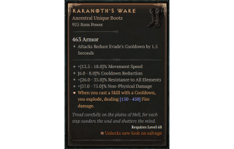 Rakanoth's Wake [ ⭐️ Affix: HIGH ROLL]