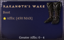 Rakanoth's Wake [ ⭐️ Affix: MAX ROLL]