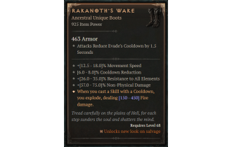 Rakanoth's Wake [ ⭐️ Affix: MAX ROLL]